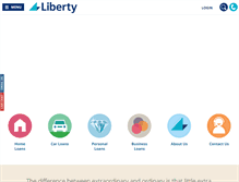 Tablet Screenshot of liberty.com.au
