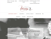 Tablet Screenshot of liberty.fr