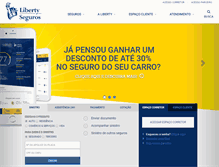 Tablet Screenshot of liberty.com.br