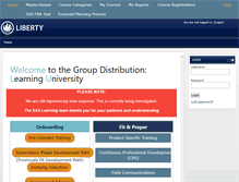 Tablet Screenshot of learning.liberty.co.za
