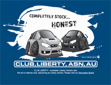Tablet Screenshot of club.liberty.asn.au